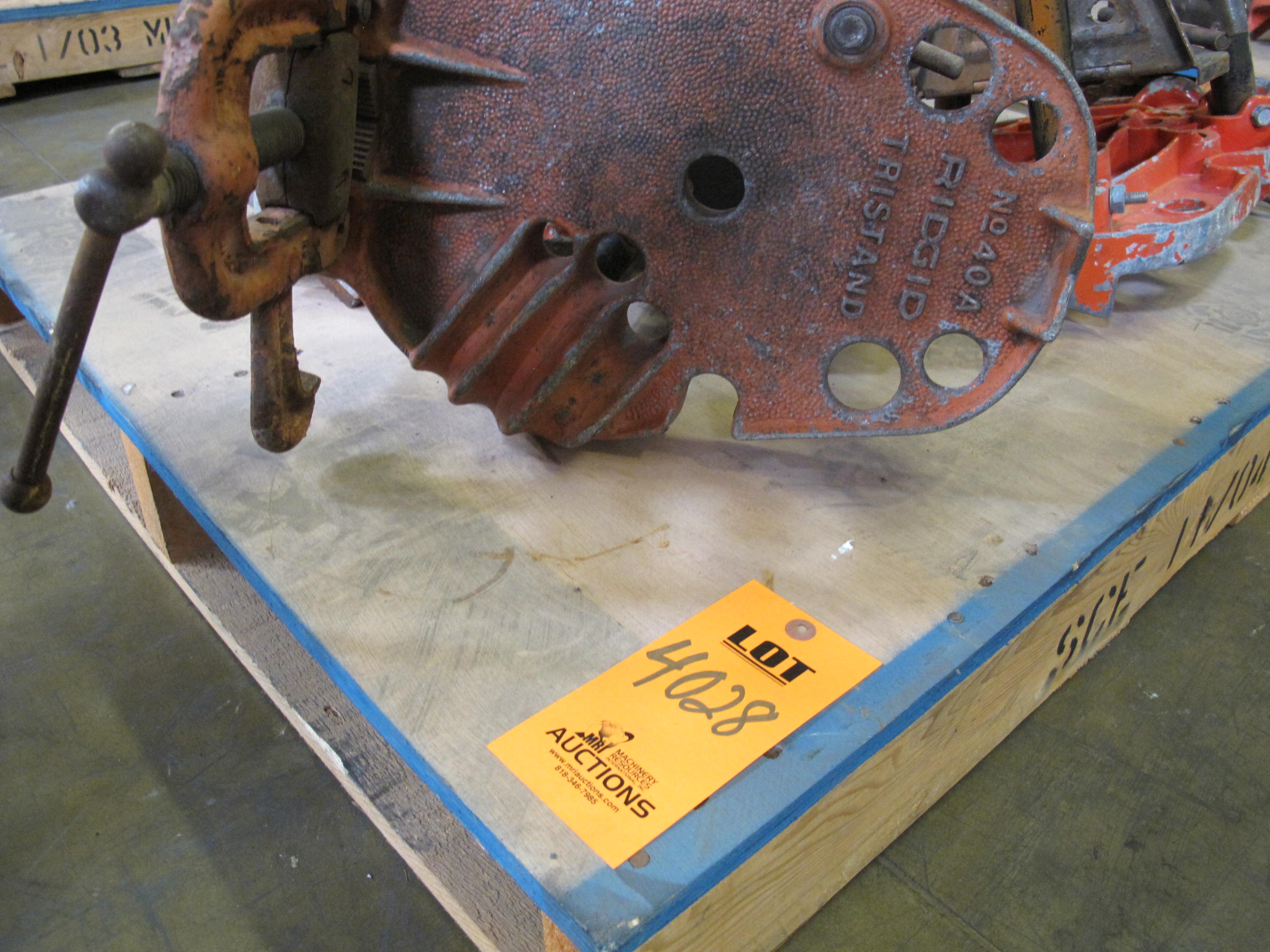 (3) RIDGID TRI-STANDS. LOADING & HANDLING FEE $15-4028